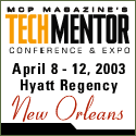 Register Today! - MCP TechMentor Conference - New Orleans
